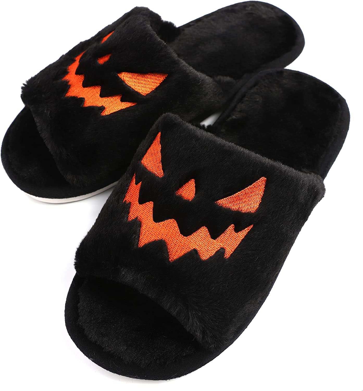 Halloween Slides - One Size Fits All (Size 38-43 ONLY) - Special Offer - Orange*